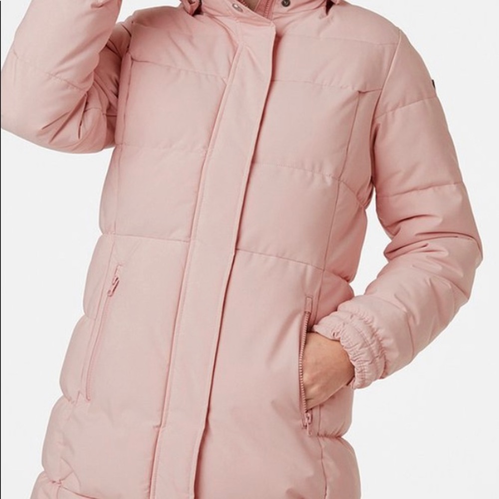 Helly Hansen faux fur trim puffer